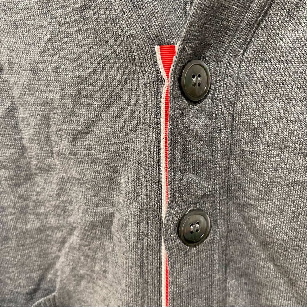 THOM BROWNE Intarsia Dog Cardigan - Picture 4 of 6